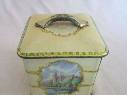 RARE VINTAGE 1950's MB TEA TIN