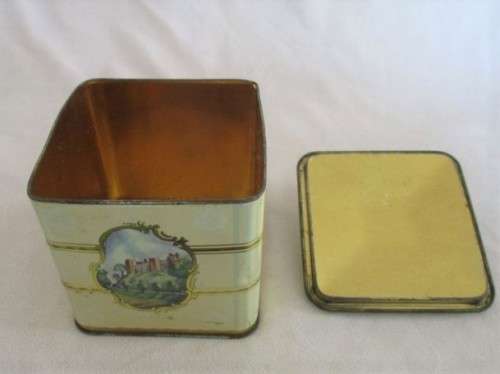 RARE VINTAGE 1950's MB TEA TIN