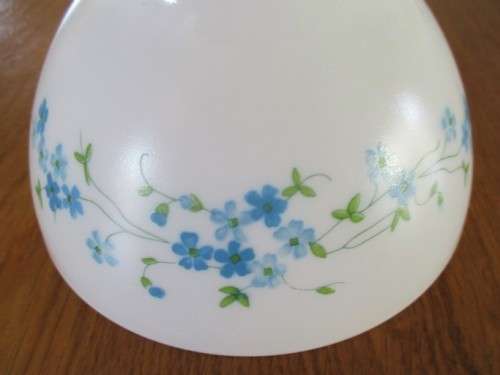 A VINTAGE ARCOPAL, FRANCE MILK GLASS BOWL -  VERONICA DESIGN