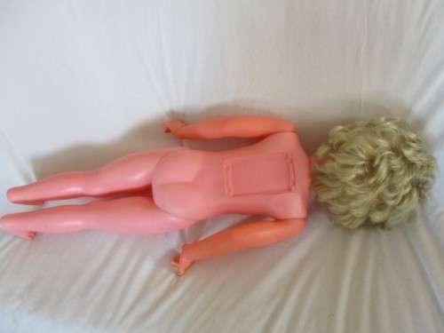 LARGE 92CM TALL VINTAGE PRIMA WALKING DOLL - CUTE OUTFIT PLUS ORIGINAL DRESS - STUNNING CONDITION!!