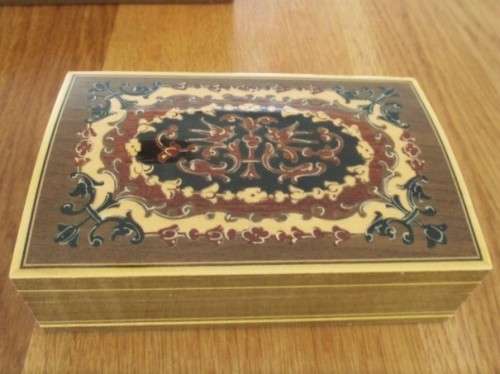 FOUR STUNNING INLAID BOXES - ONE FITS INSIDE THE OTHER - EXQUISITE MARQUETRY