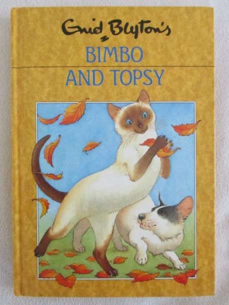 FOR BONJOURPARIS40 ONLY - 1990 HARD COVER - COLLECTABLE ENID BLYTON BOOK - BIMBO AND TOPSY