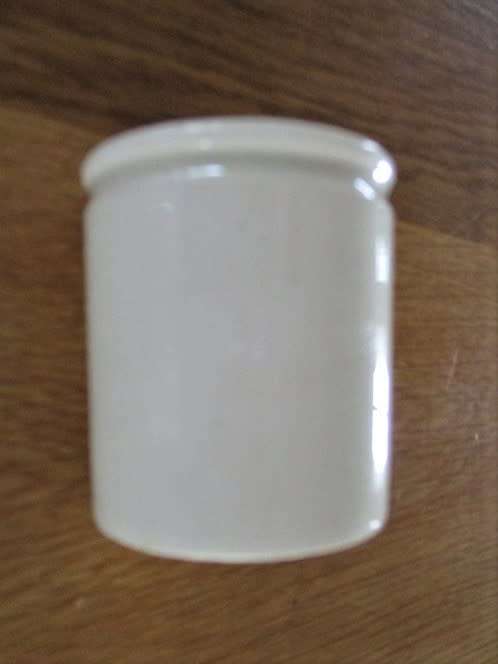 THREE ANTIQUE 1800's? CERAMIC OINTMENT BOTTLES