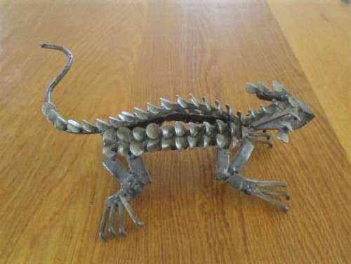 AWESOME HAND MADE S.A. TOWNSHIP METAL IETERMAGOG/PANGOLIN/GECKO