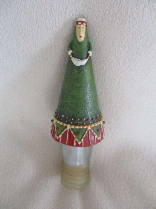 CHRISTMAS 7 -  SIX FUN BOTTLE STOPPERS FOR CHRISTMAS