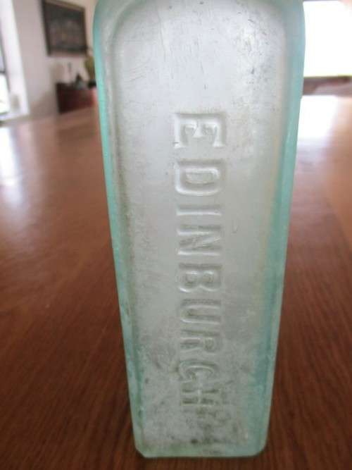 ANTIQUE LATE 1800`s/EARLY 1900`s SYMINGTON and CO, EDINBURGH BOTTLE - ESS COFFEE and CHICORY