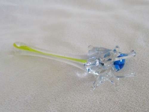 A BEAUTIFUL LONG-TAILED GLASS BIRD - MURANO?