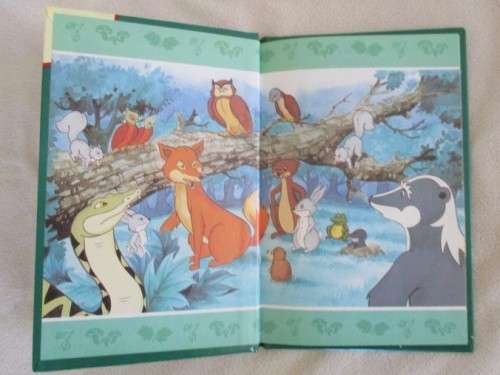 1994 HARD COVER BUZZ BOOK - THE ANIMALS OF FARTHING WOOD -  PEACE  - GREAT CONDITION