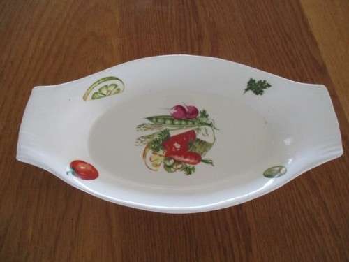 GREAT PRICE!!    FOUR MID-CENTURY EGERSUND, NORWAY SERVING DISHES
