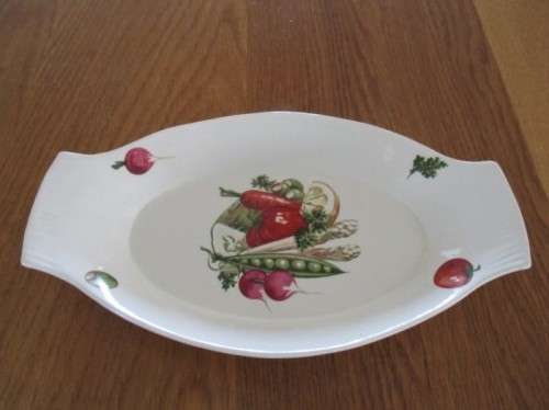 GREAT PRICE!!    FOUR MID-CENTURY EGERSUND, NORWAY SERVING DISHES