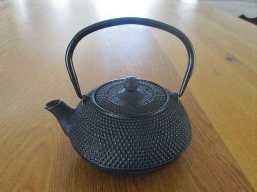 RELISTED - A SPECIAL CAST IRON HOBNAIL DESIGN TEAPOT