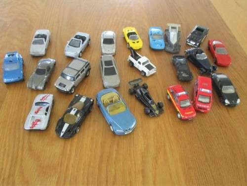 BARGAIN BATCH  TWO - TWENTY  TWO CARS (TWENTY ONE DIE CAST AND ONE PLASTIC)