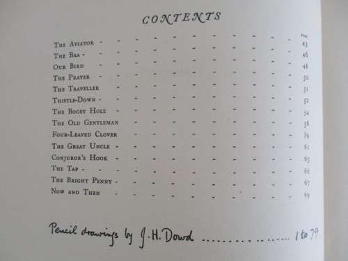 PEOPLE OF IMPORTANCE WITH DELIGHTFUL PENCIL DRAWINGS BY J H DOWD