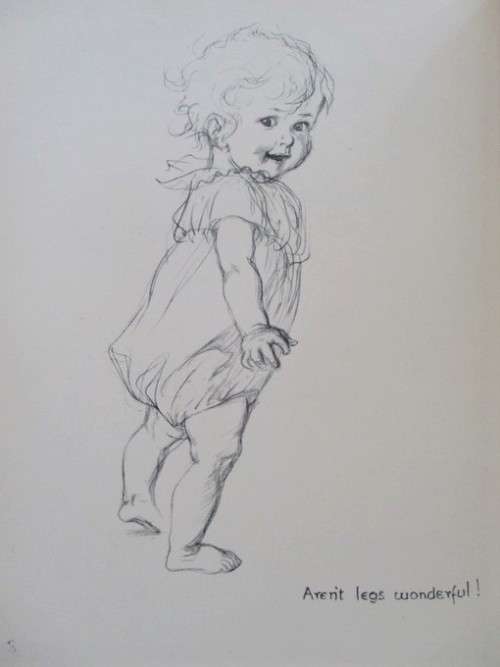 PEOPLE OF IMPORTANCE WITH DELIGHTFUL PENCIL DRAWINGS BY J H DOWD
