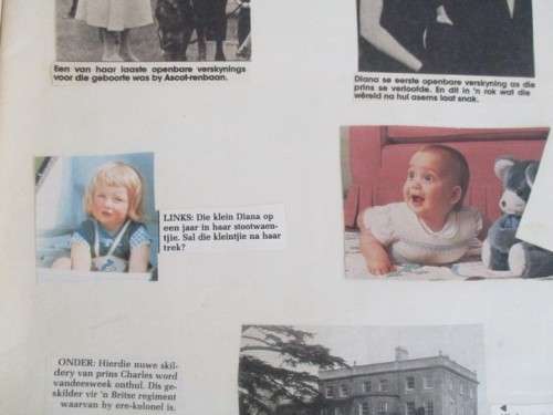 FOR RAVEN1977 ONLY SCRAPBOOKS PRINCESS DIANA PRESS CLIPPINGS(HARD TO BELIEVE SHE WOULD HAVE BEEN 60)
