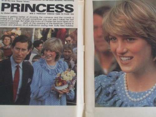 FOR RAVEN1977 ONLY SCRAPBOOKS PRINCESS DIANA PRESS CLIPPINGS(HARD TO BELIEVE SHE WOULD HAVE BEEN 60)