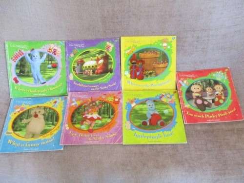 THE MOST ADORABLE BOOKS - A SET OF SEVEN `IN THE NIGHT GARDEN` BOOKS