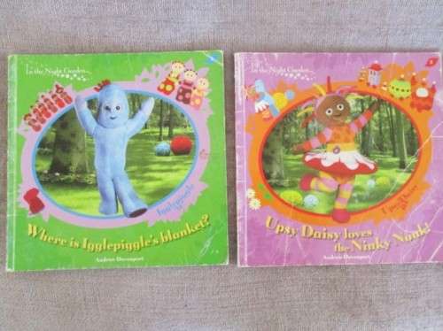 THE MOST ADORABLE BOOKS - A SET OF SEVEN `IN THE NIGHT GARDEN` BOOKS