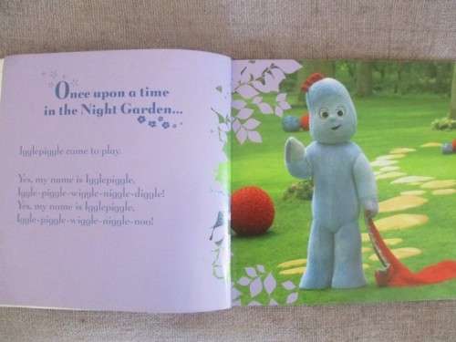 THE MOST ADORABLE BOOKS - A SET OF SEVEN `IN THE NIGHT GARDEN` BOOKS