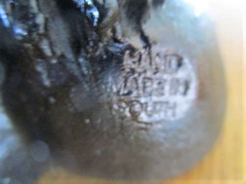 HAND MADE IN SOUTH AFRICA - A  LARGE GOOFY BLACK HORSE!!