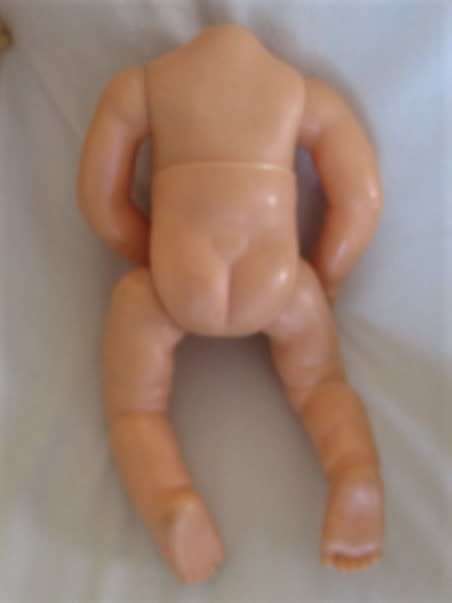 BATCH OF VINTAGE FIRST LOVE DOLL "SPARE PARTS" FOR THE DOLL RESTORER