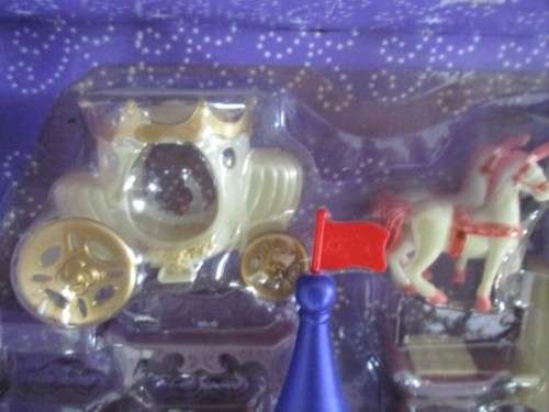 A LITTLE GIRLS DREAM - LARGE HARD PLASTIC FANTASY CASTLE PLUS ACCESSORIES FOR HER LITTLE PRINCESSES