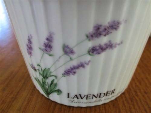 TWO PRETTY WIESENTHAL, GERMANY  RAMEKIN DISHES - LAVENDER DESIGN