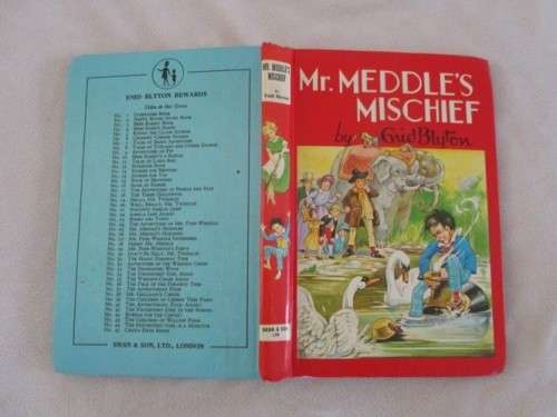 1970 - COLLECTABLE ENID BLYTON BOOK - MR. MEDDLE`S MISCHIEF