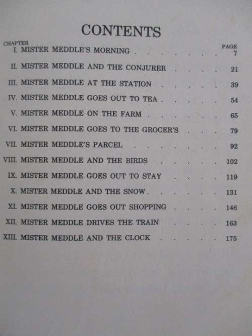 1970 - COLLECTABLE ENID BLYTON BOOK - MR. MEDDLE`S MISCHIEF