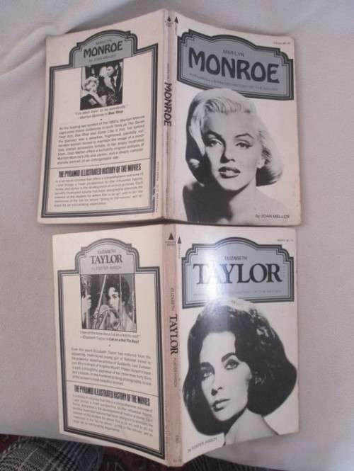 THOSE WONDERFUL, GLAMAROUS MOVIE STARS OF YESTERYEAR - SEVEN BOOKS
