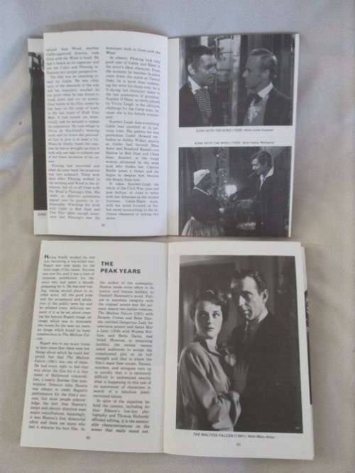 THOSE WONDERFUL, GLAMAROUS MOVIE STARS OF YESTERYEAR - SEVEN BOOKS