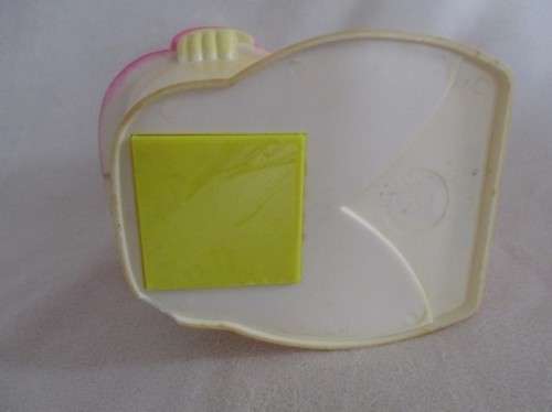 VINTAGE 1970`s HARD PLASTIC SAVINGS BANK MADE BY FAUNI, FINLAND  - ALLIED BANK