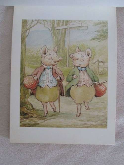 SO SPECIAL - A POSTCARD BOOKLET CONTAINING 26 VINTAGE 1987 BEATRIX POTTER POSTCARDS