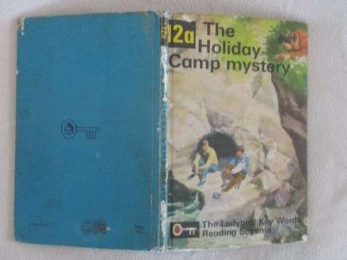 1966 - OLD COLLECTABLE LADYBIRD BOOK - THE HOLIDAY CAMP MYSTERY - ACCEPTABLE BUT NOT GREAT CONDITION