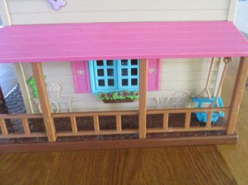 LARGE TRIPLE STOREY BATTAT L'IL WOODZEEZ HOUSE FOR FOREST FAMILIES OR SMALL DOLLS