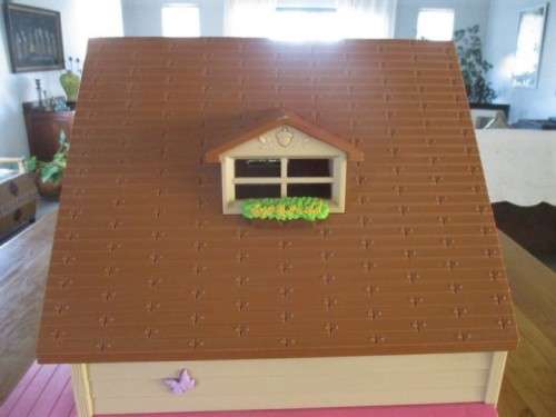 LARGE TRIPLE STOREY BATTAT L'IL WOODZEEZ HOUSE FOR FOREST FAMILIES OR SMALL DOLLS