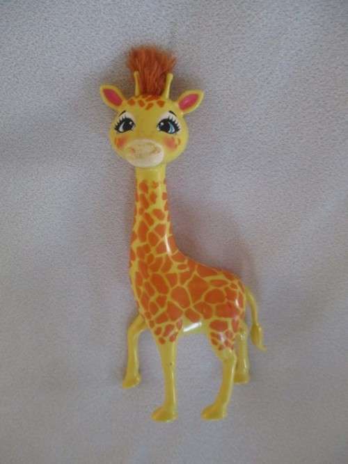 ADORABLE MATTEL ENCHANTIMENTS GILLIAN GIRAFFE DOLL WITH HER PET GIRAFFE, PAWL