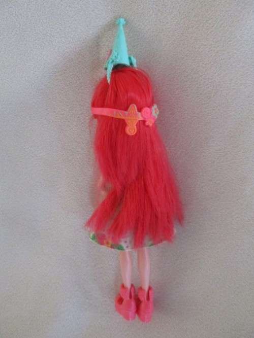 CUTE MATTEL ENCHANTIMENTS LET'S FLAMINGLE  DOLL WITH HER PET FLAMINGO, FANCI AND SOME ACCESSORIES