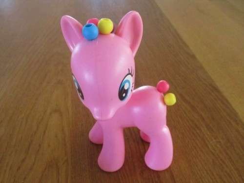 RARE HASBRO EQUESTRIA MY LITTLE PONY - CUTIE TWISTY-DO PINKIE PIE - 15CM TALL