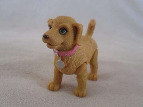 MATTEL BARBIE, KEN AND BARBIE'S PUP TAFFY GOING FOR A STROLL TO THE BEACH