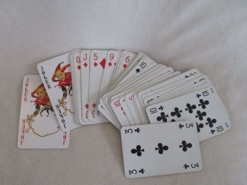 PLATNIK, AUSTRIA PLAYING CARDS - TWO PACKS OF KIMONO CARDS IN ORIGINAL BOX