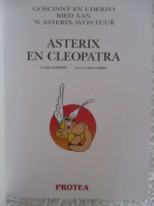 ASTERIX EN CLEOPATRA - FIRST AFRIKAANS EDITION, FIRST IMPRESSION -  2013 SOFT COVER
