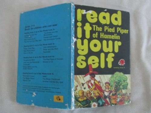 1978 LADYBIRD BOOK IN ACCEPTABLE CONDITION - THE PIED PIPER OF HAMELIN - CLEAN BUT COVER NOT GREAT