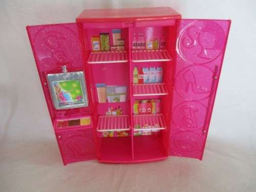 A BATCH OF BARBIE FURNITURE - FOUR GENUINE MATTEL AND TWO OTHER (BLUE COUCHES)