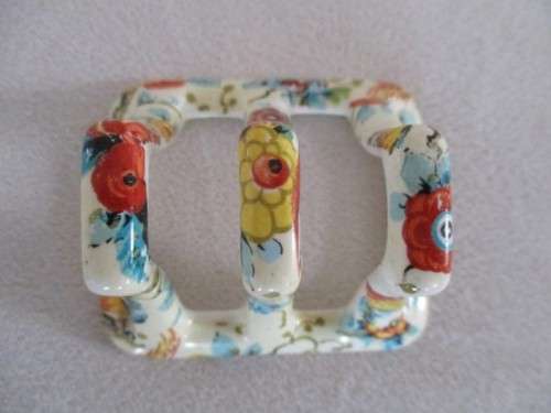 TWO RARE VINTAGE ROYAL WINTON CHINTZ TOAST RACKS FOR THAT SPECIAL BREAKFAST