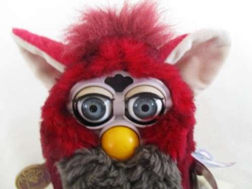 ORIGINAL 1999 TIGER ELECTRONICS FURBY - RED WOLF - WORKING