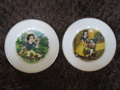 RARE FIND!!  VINTAGE 1950`s MARX, JAPAN TEASET - WALT DISNEY SNOW WHITE & THE SEVEN DWARFS