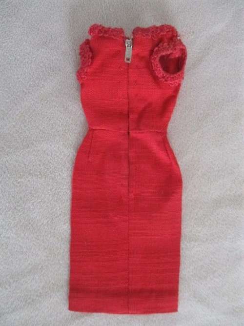 FOR YOUR VINTAGE BARBIE - MATTEL 1966/67 MATINEE FASHION # 1640 1965 "RED DELIGHT" FASHION PAK