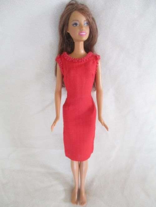 FOR YOUR VINTAGE BARBIE - MATTEL 1966/67 MATINEE FASHION # 1640 1965 "RED DELIGHT" FASHION PAK