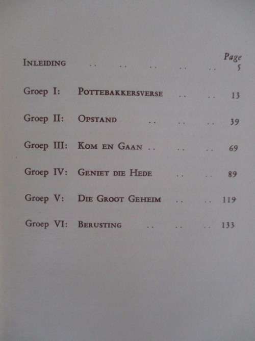 1950 1ST EDITION - THE RUBAIYAT IN AFRIKAANS - `DIE ONHERWINBARE HEDE` BY Abr. H. JONKER